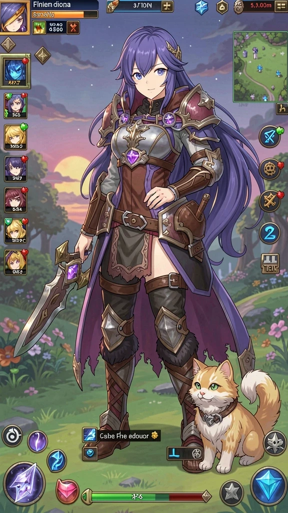Visual yang menakjubkan saat menjelajahi dunia game.