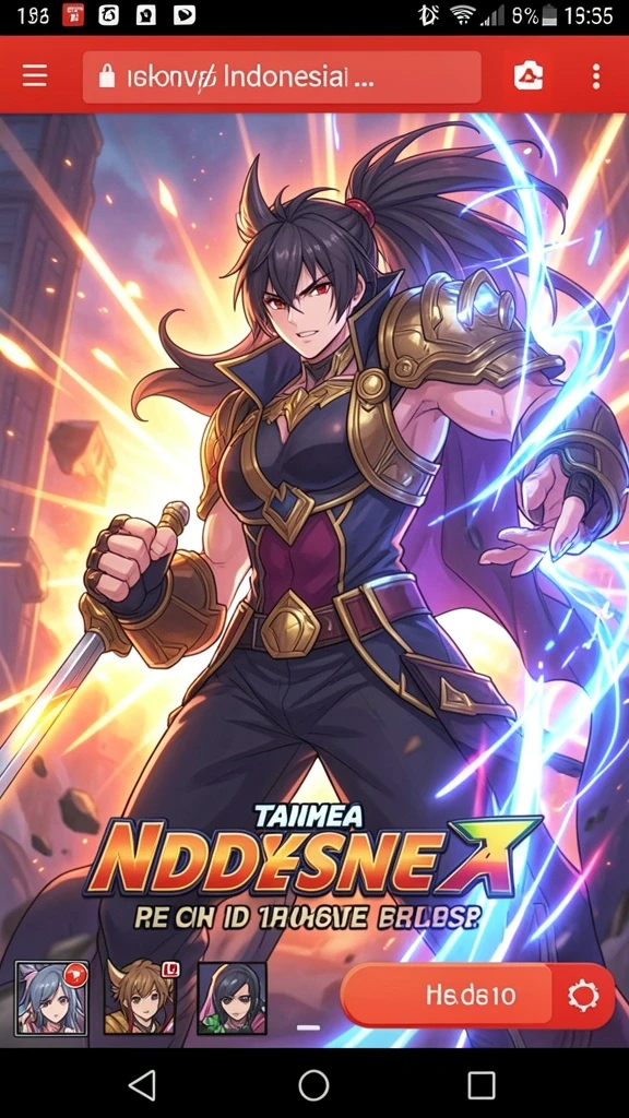 Screenshot interaksi multiplayer yang seru.