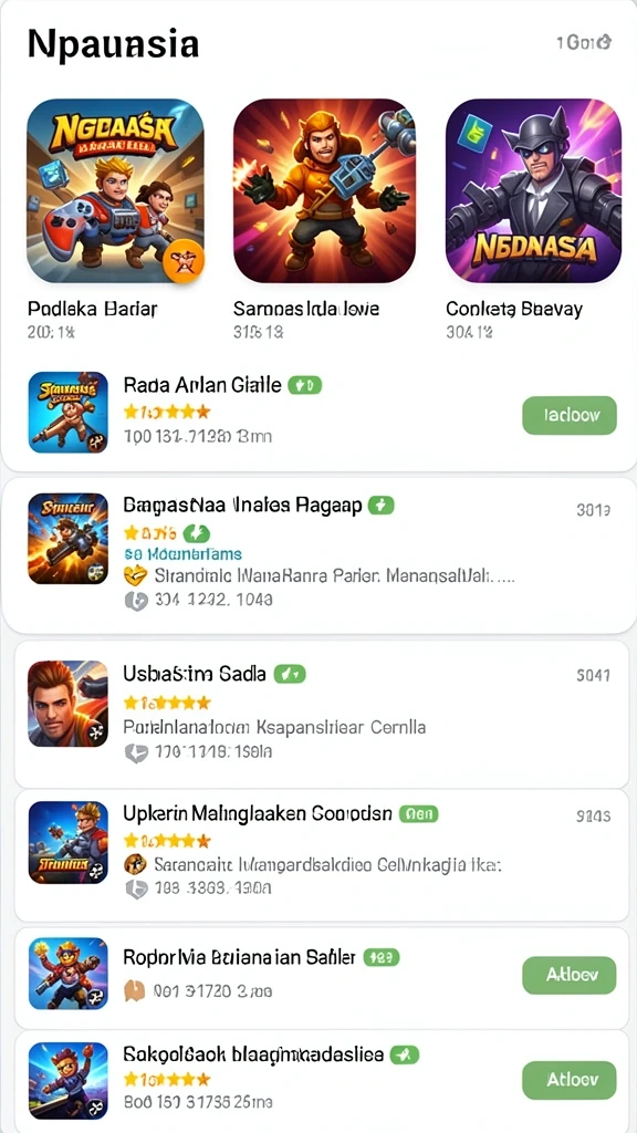 Tampilan awal yang menarik dan intuitif.