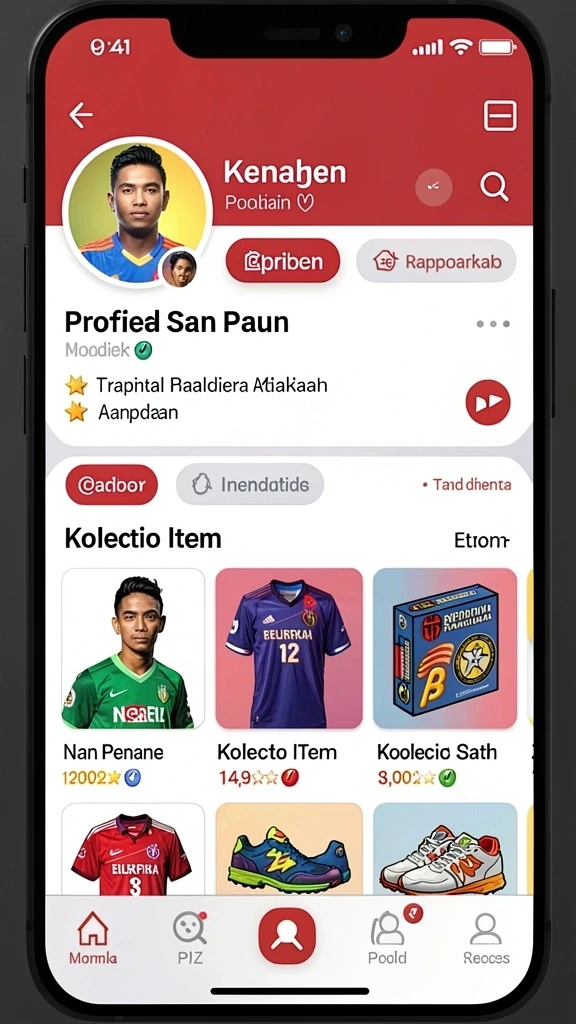 Karakter unik yang bisa dipilih dalam AYU89.