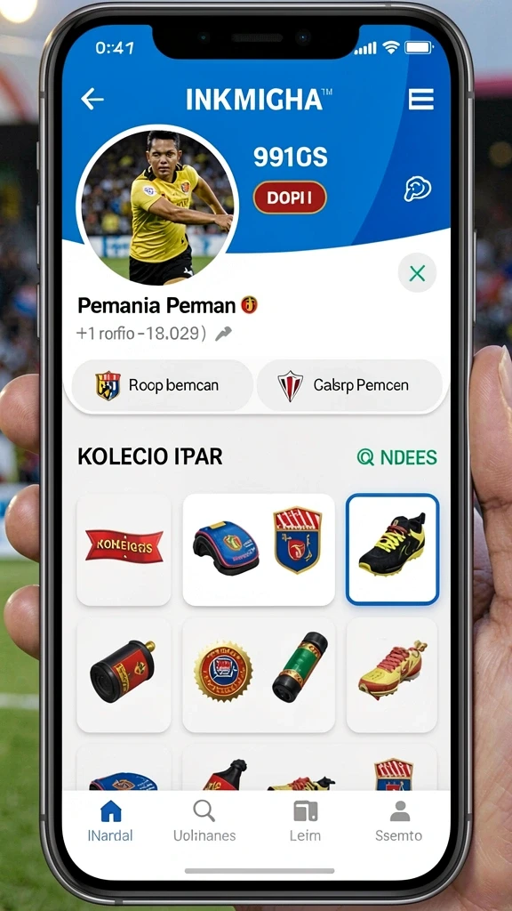 Gambar memperlihatkan salah satu permainan menarik yang ditawarkan.