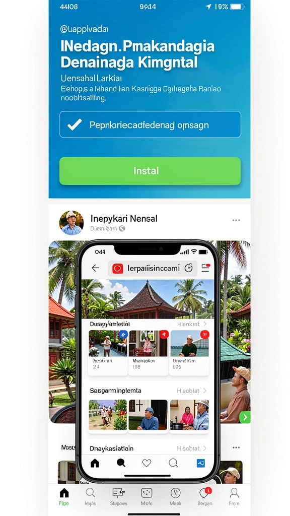 Karakter-karakter unik yang bisa dipilih sesuai selera.