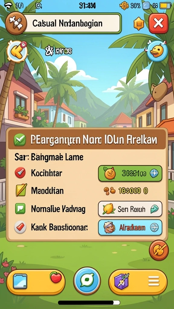 Grafis yang cerah dan hidup.