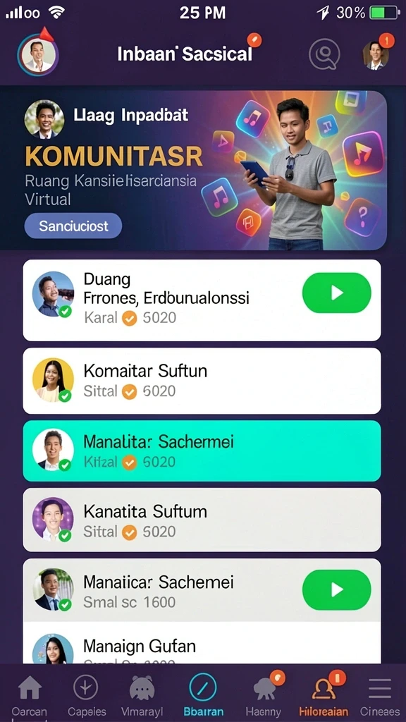 Antarmuka pengguna yang intuitif dan mudah dipahami.