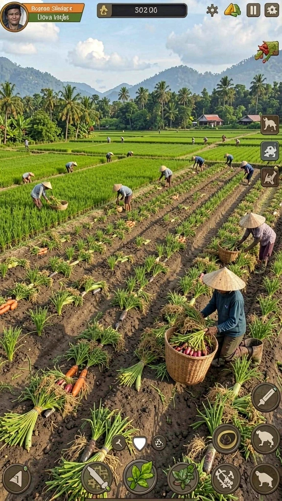 Pengguna dapat mengakses berbagai mode permainan yang tersedia.