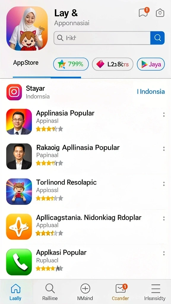 Tampilan antarmuka yang intuitif dan mudah digunakan.