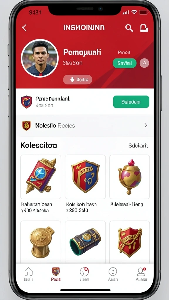 Tampilan awal yang menarik dan intuitif.
