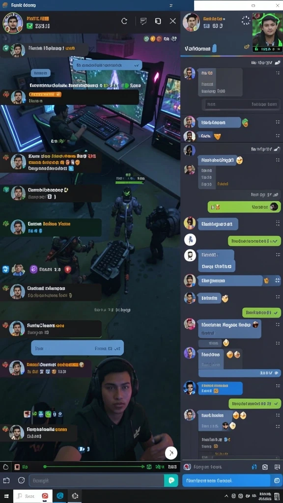 Screenshot tampilan antarmuka permainan yang mudah digunakan.
