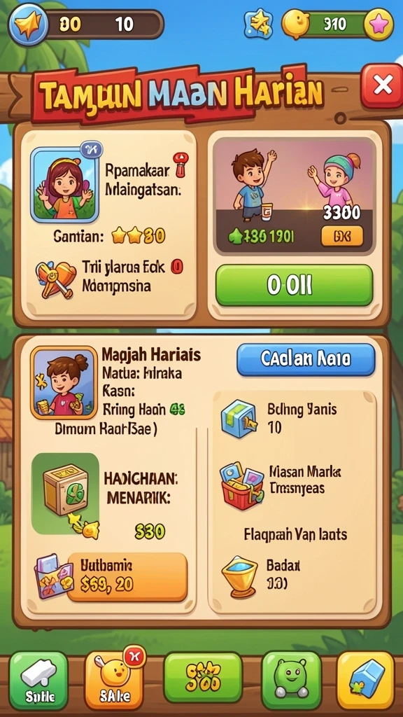 Tampilan antarmuka yang ramah pengguna.