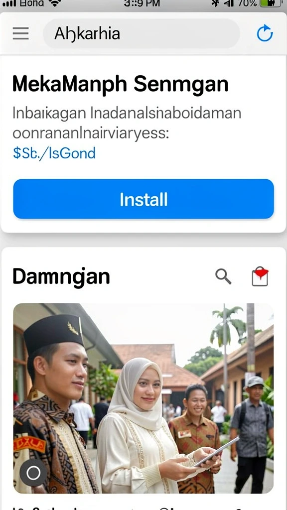 Antarmuka pengguna yang menarik dan intuitif.