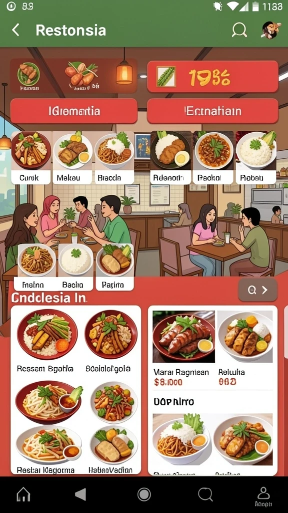 Screenshot menampilkan tampilan grafis yang menarik.