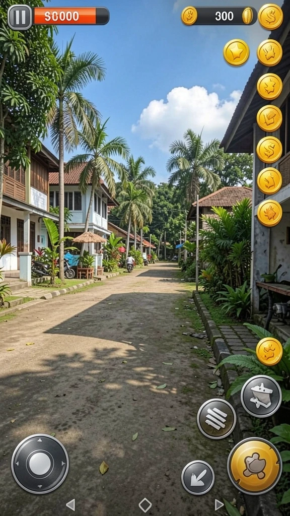Screenshot menampilkan tampilan antarmuka permainan yang menarik.