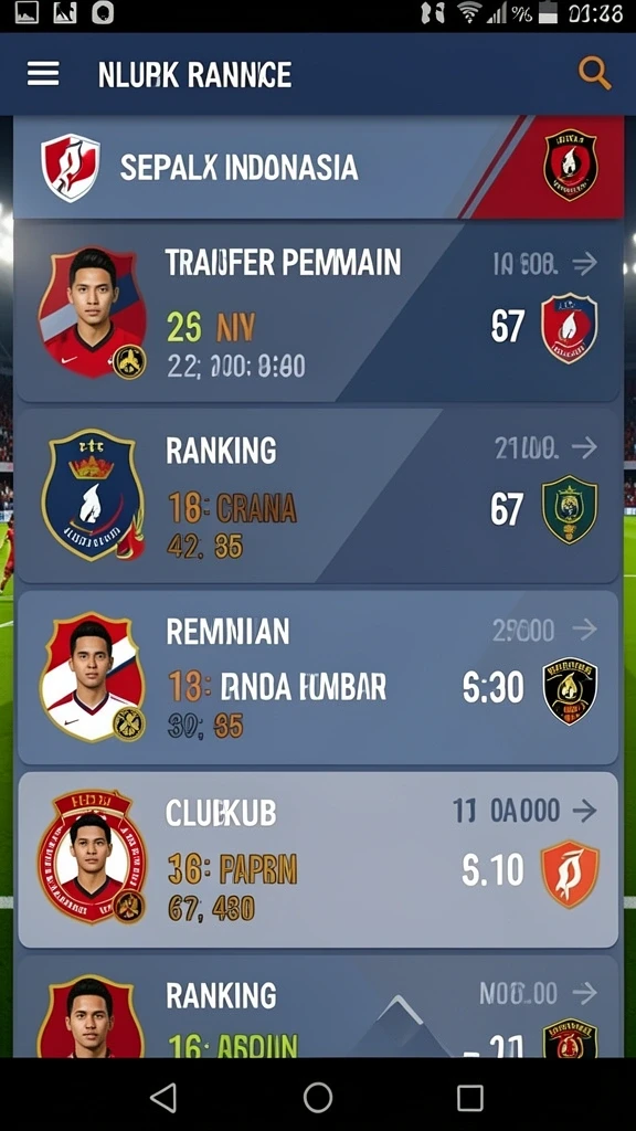 Tampilan antarmuka yang ramah pengguna dan menarik.