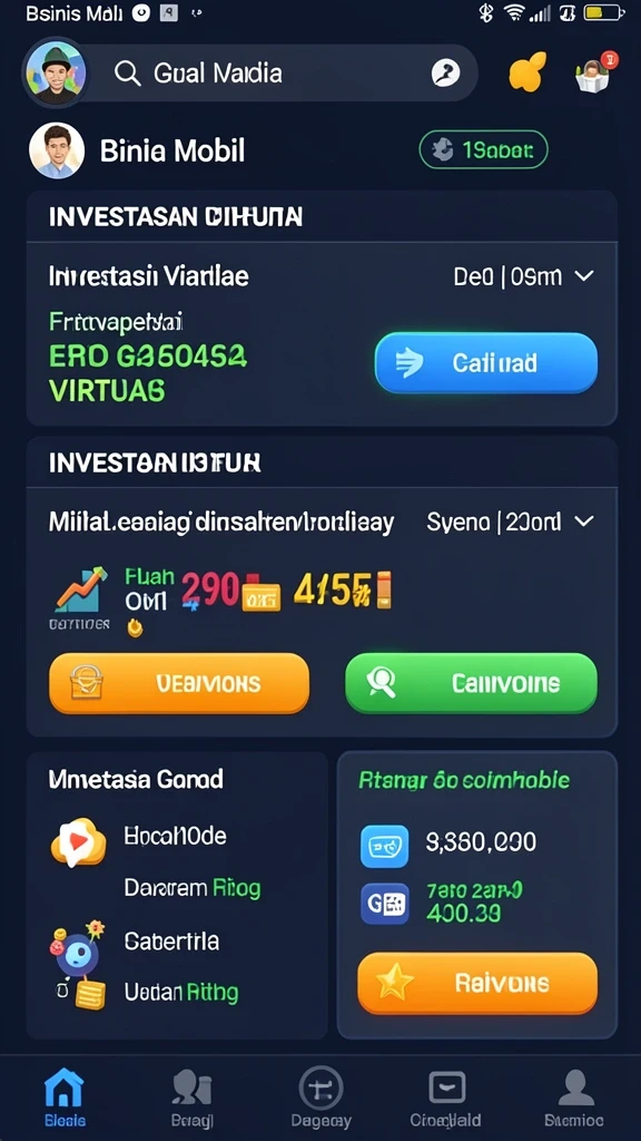 Screenshot menunjukkan interaksi antara pemain dalam fitur sosial.