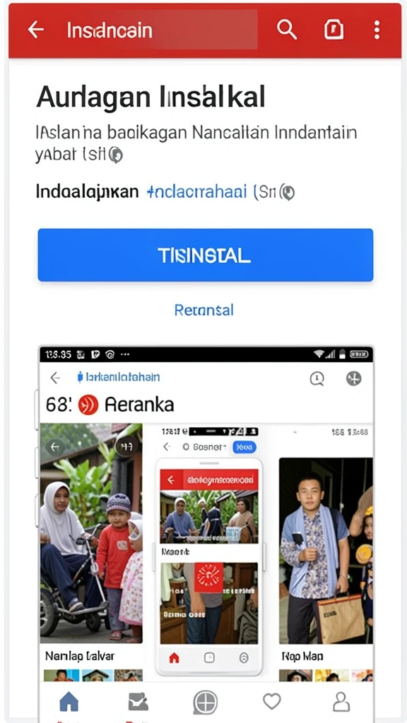 Tantangan menarik di setiap level permainan.