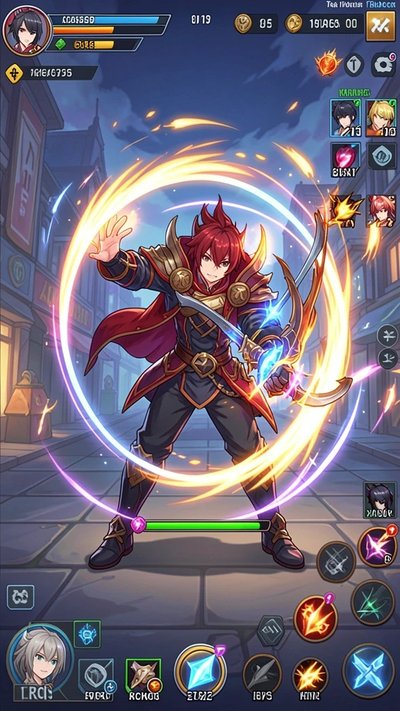 Screenshot kedua menampilkan grafis level yang memukau dan detail yang kaya.