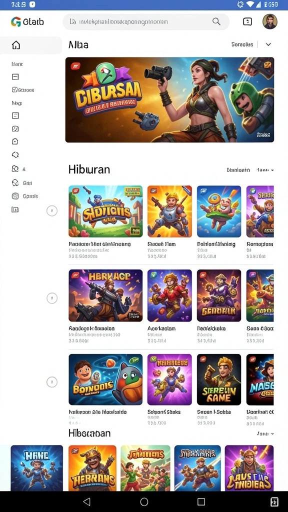 Tampilan antarmuka yang menarik dan user-friendly.