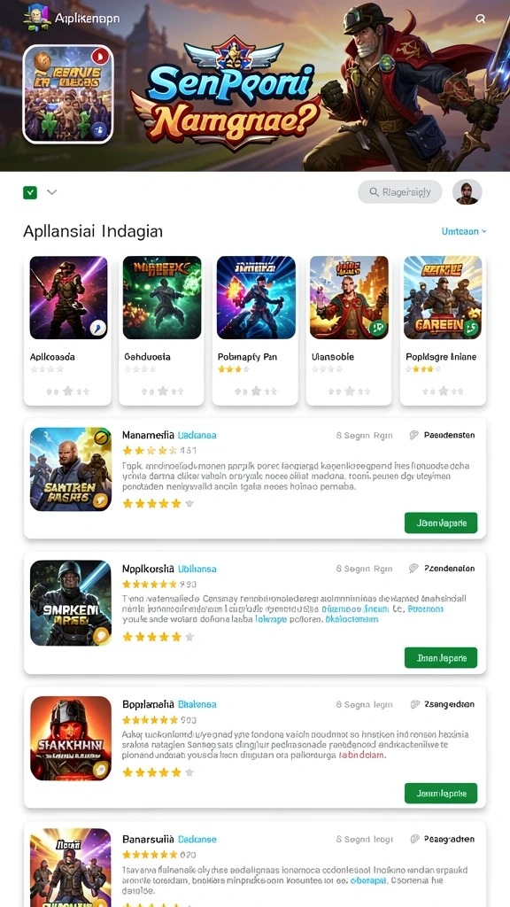 Karakter-karakter unik yang menarik untuk dimainkan.