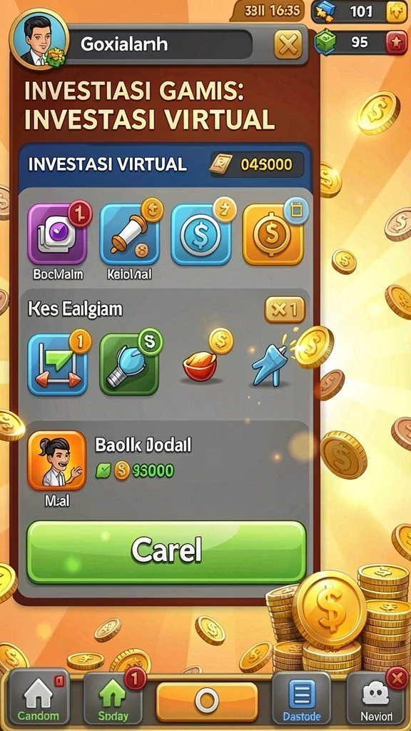 Fitur multiplayer yang memungkinkan bertanding dengan teman.