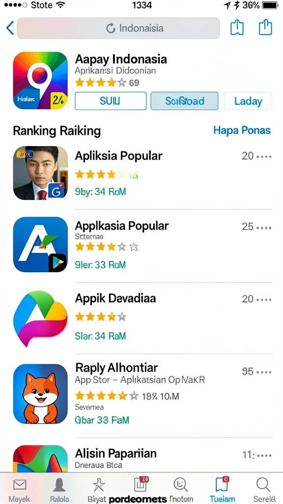 Tampilan level pertama yang memukau dan penuh warna.