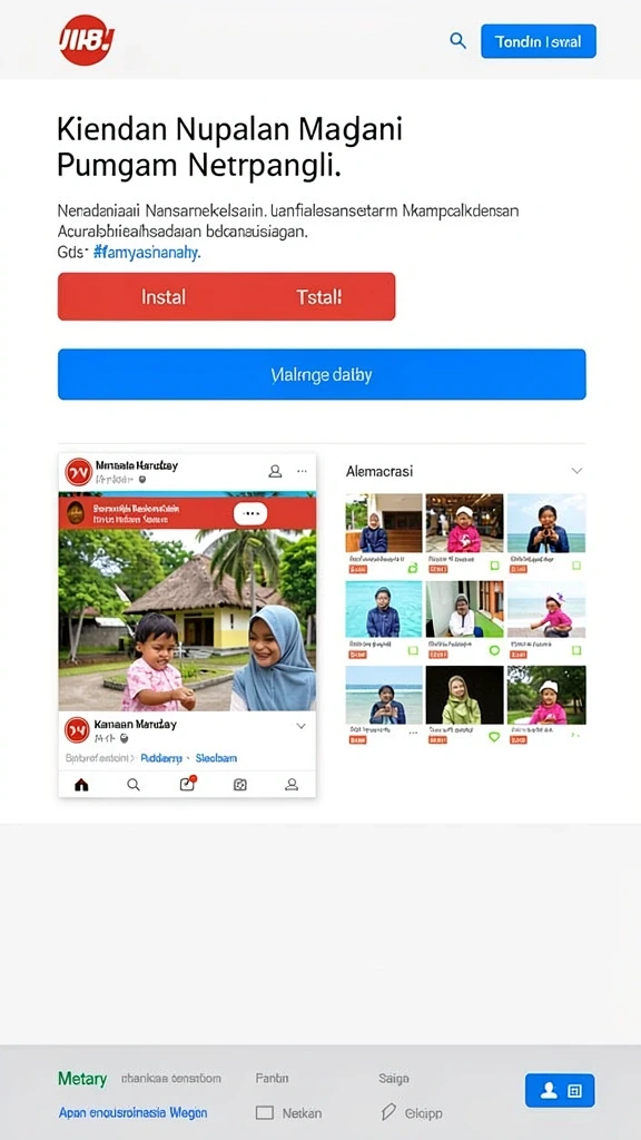 Tampilan awal permainan yang menarik dan intuitif.