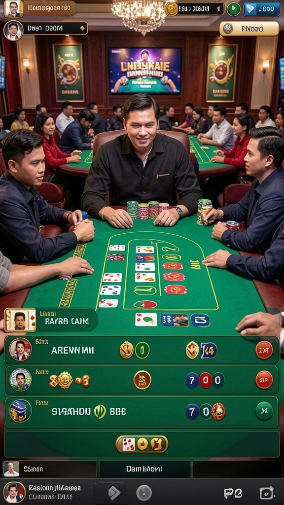 Beragam jenis permainan taruhan yang tersedia.