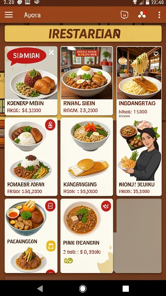 Screenshot menampilkan mode multiplayer dengan teman-teman.