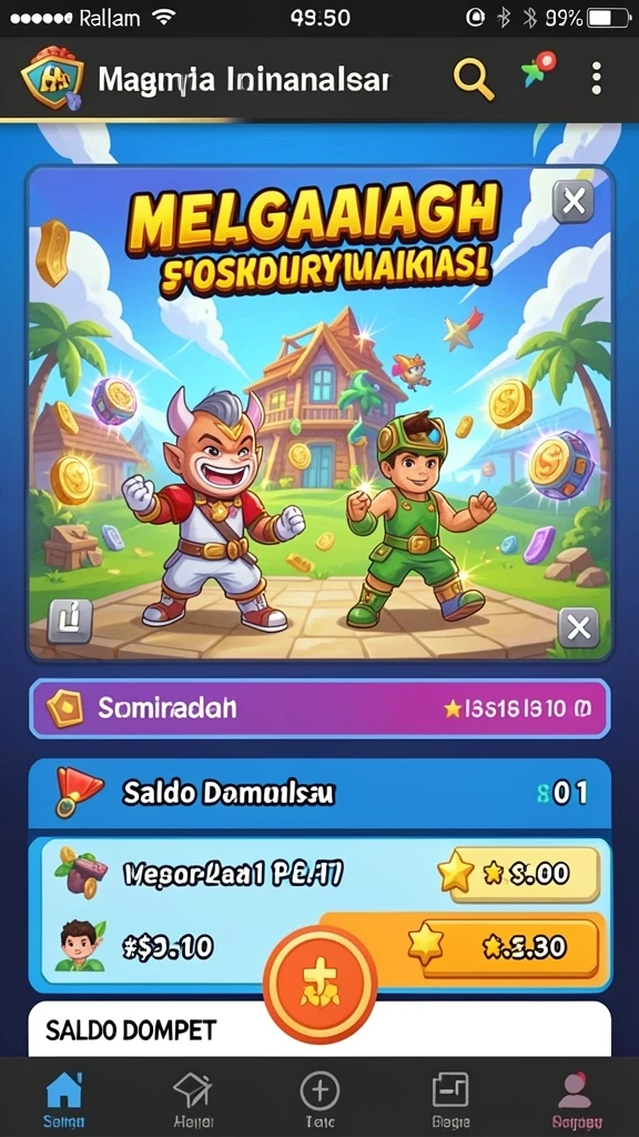 Berbagai pilihan permainan slot yang menarik.
