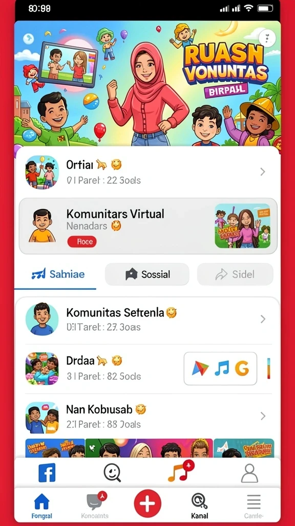 Screenshot dari event khusus yang sedang berlangsung.