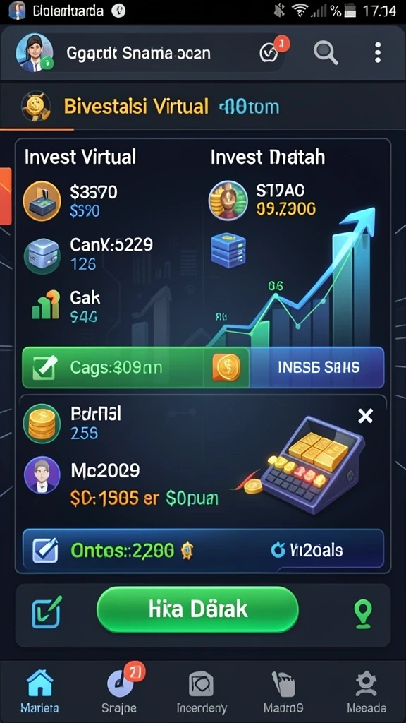 Tangkapan layar menggambarkan pemandangan indah dari dunia game.