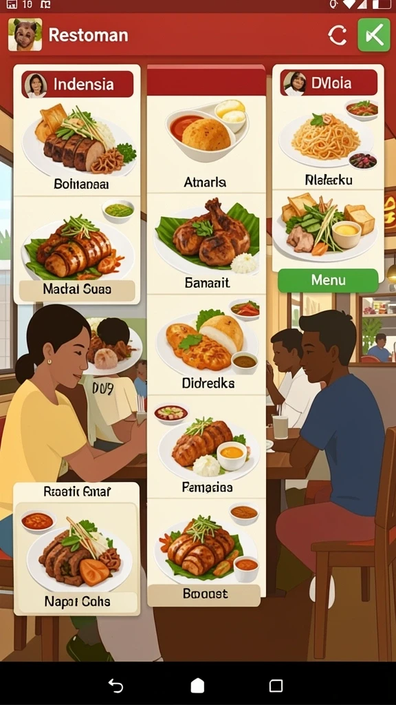 Gambar menunjukkan fitur multiplayer saat bermain dengan teman.