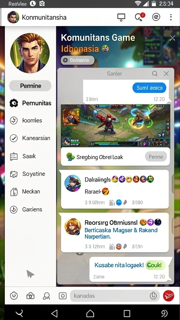 Tampilan antarmuka yang intuitif dan ramah pengguna.