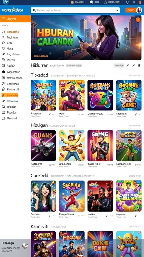 Karakter-karakter unik yang siap berpetualang.
