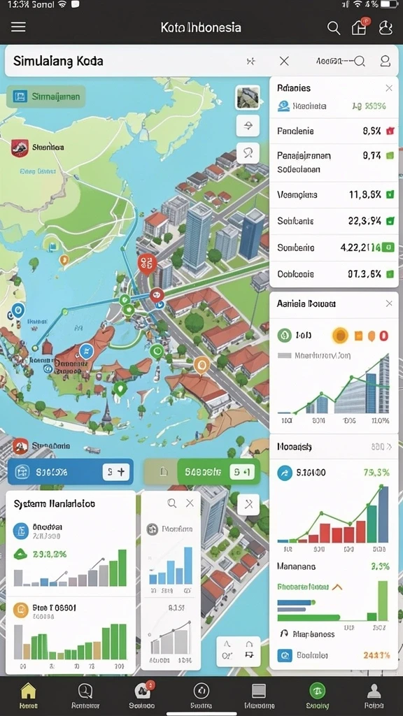 Screenshot dari level permainan yang penuh tantangan dan seru.