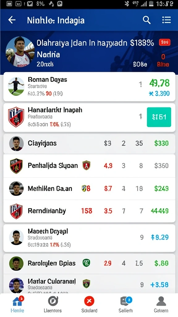Tampilan karakter yang dapat disesuaikan.