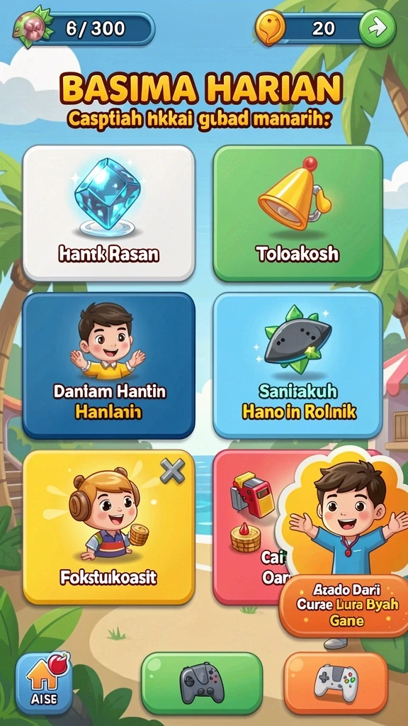 Berbagai karakter yang bisa dipilih sesuai dengan gaya bermain.
